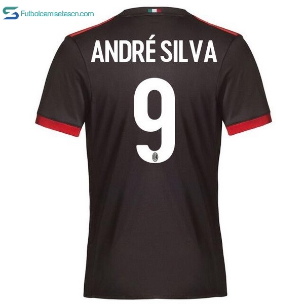 Camiseta Milan 3ª Andre Silva 2017/18